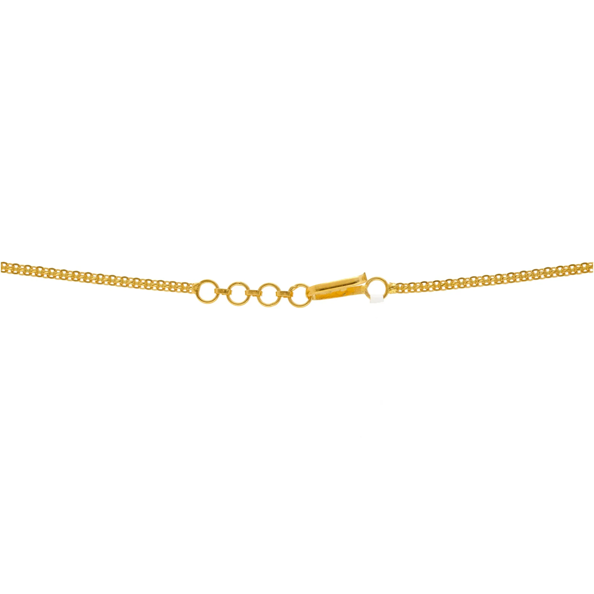 22K Antique Gold Choker Set with Gemstones & Pearls (87.1 grams)