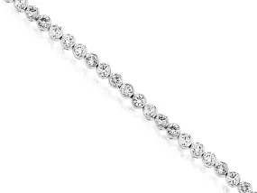 2ct Bezel Set Diamond Bracelet