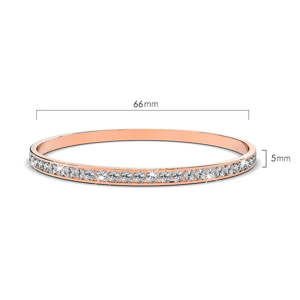 360 Classic Bangle Embellished With SWAROVSKI Crystals