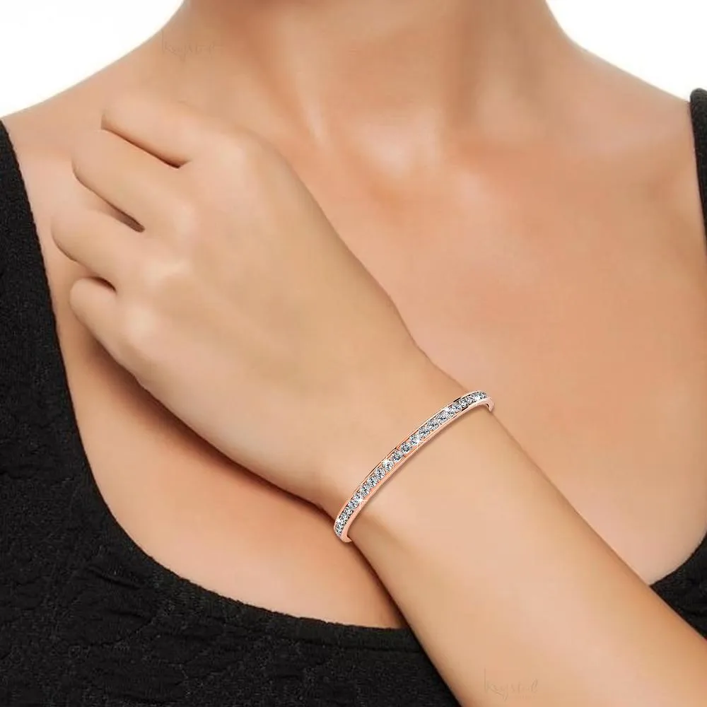 360 Classic Bangle Embellished With SWAROVSKI Crystals