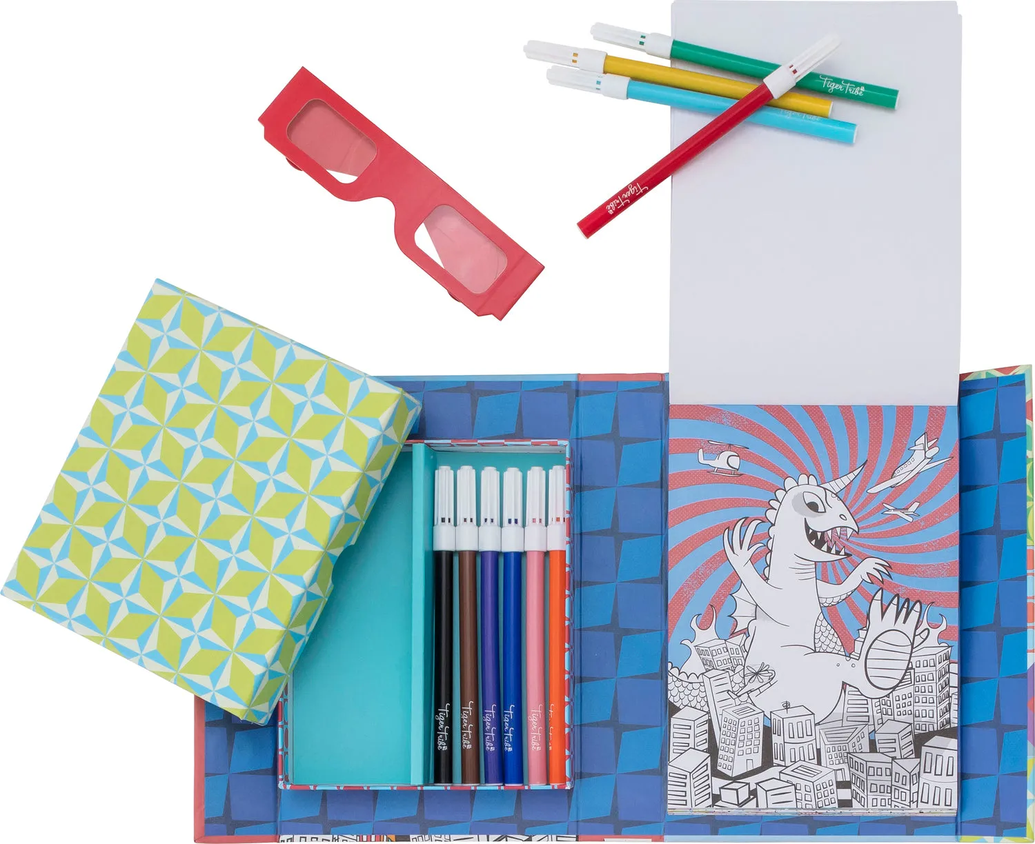3D Colouring Set Sci Fi Fun