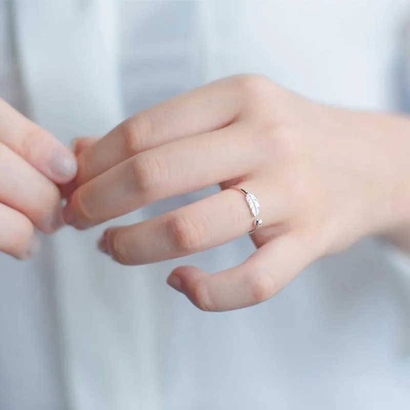 Adjustable Plume Ring