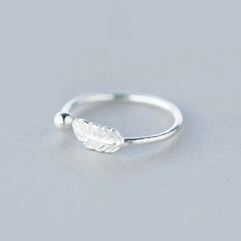 Adjustable Plume Ring
