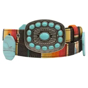 Angel Ranch Turquoise Serape Belt - Women's Belt