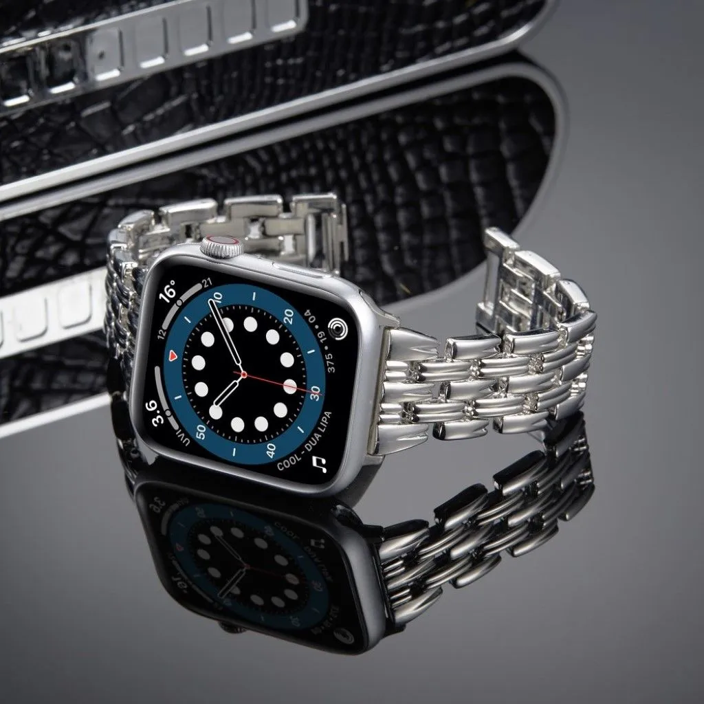 Apple Watch 40mm weave style watch strap - Silver