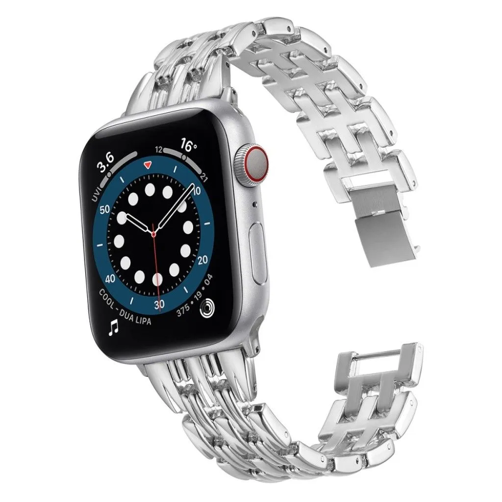 Apple Watch 40mm weave style watch strap - Silver