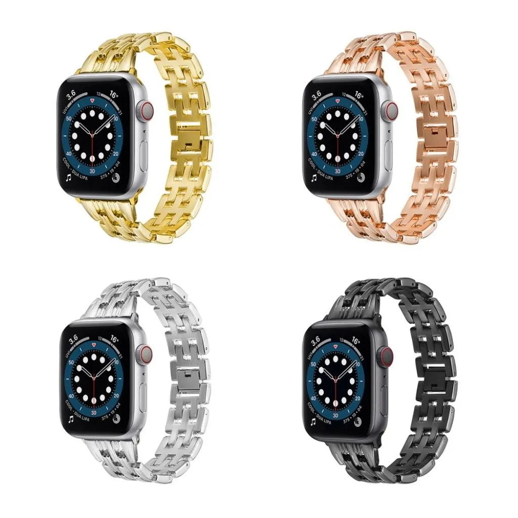 Apple Watch 40mm weave style watch strap - Silver