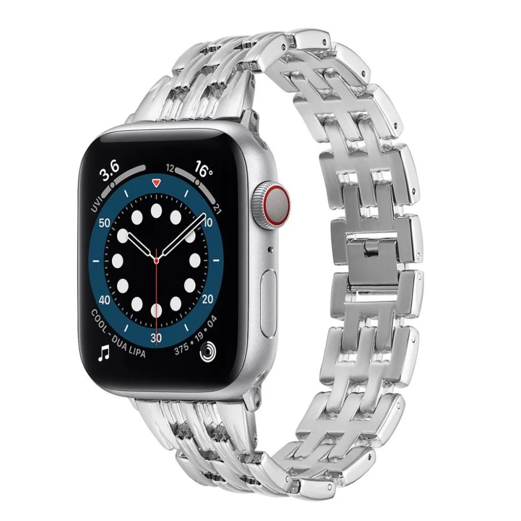 Apple Watch 40mm weave style watch strap - Silver