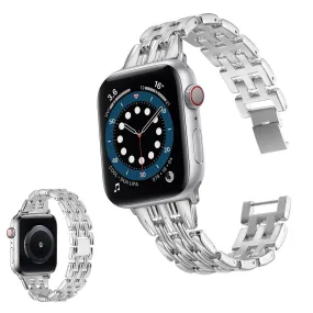 Apple Watch 40mm weave style watch strap - Silver