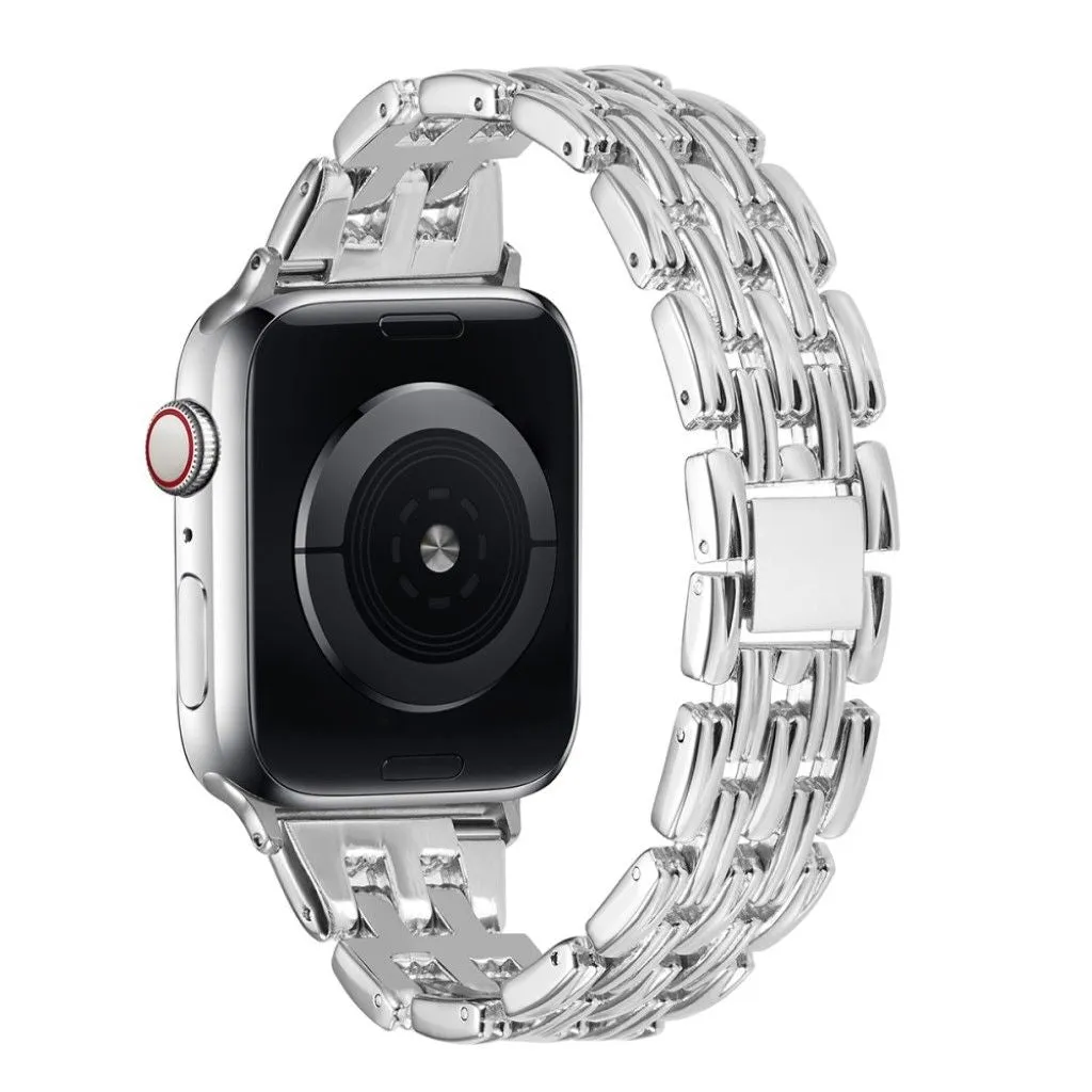 Apple Watch 40mm weave style watch strap - Silver