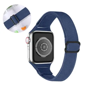 Apple Watch 42mm - 44mm nylon watch strap - Midnight Blue