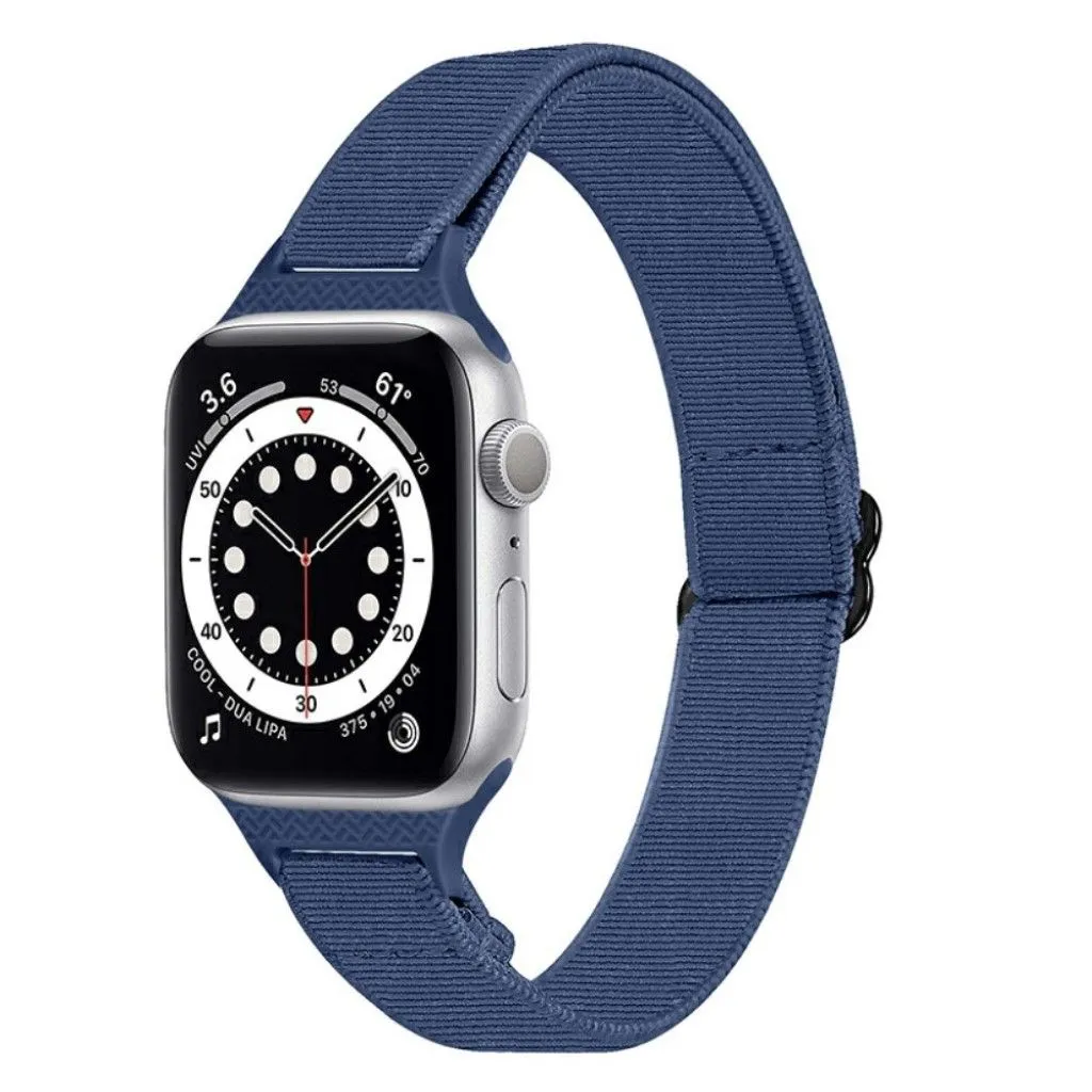 Apple Watch 42mm - 44mm nylon watch strap - Midnight Blue
