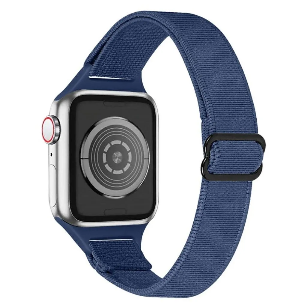 Apple Watch 42mm - 44mm nylon watch strap - Midnight Blue