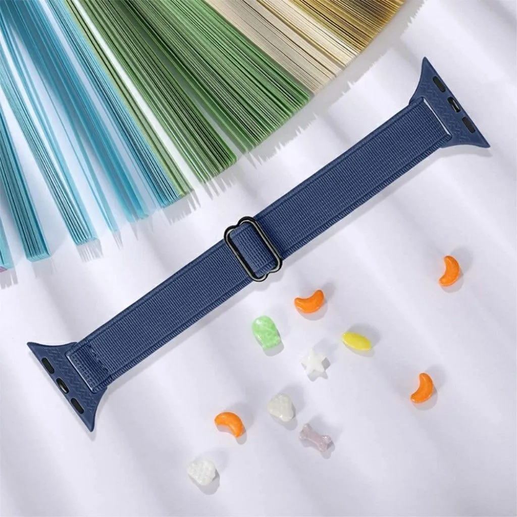 Apple Watch 42mm - 44mm nylon watch strap - Midnight Blue