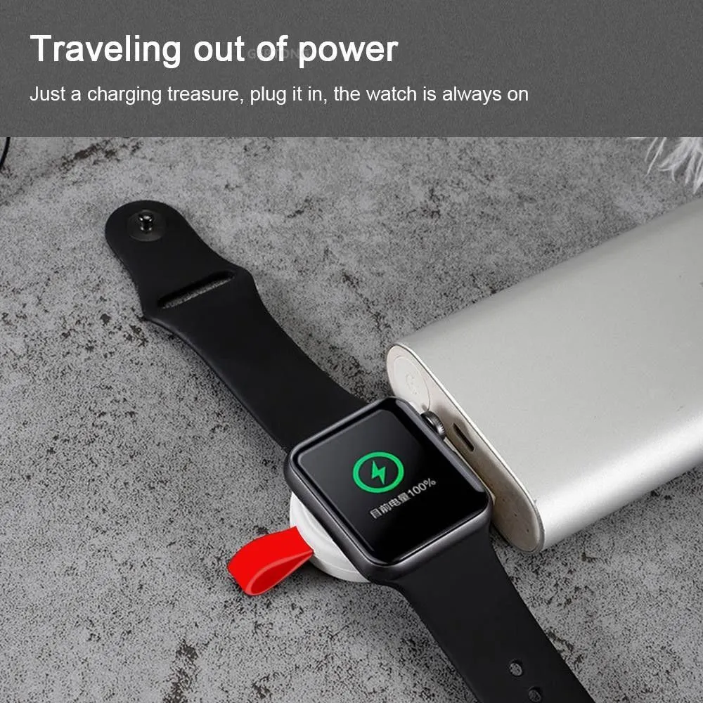 Apple Watch (45mm) A3 USB wireless charging dock - Black