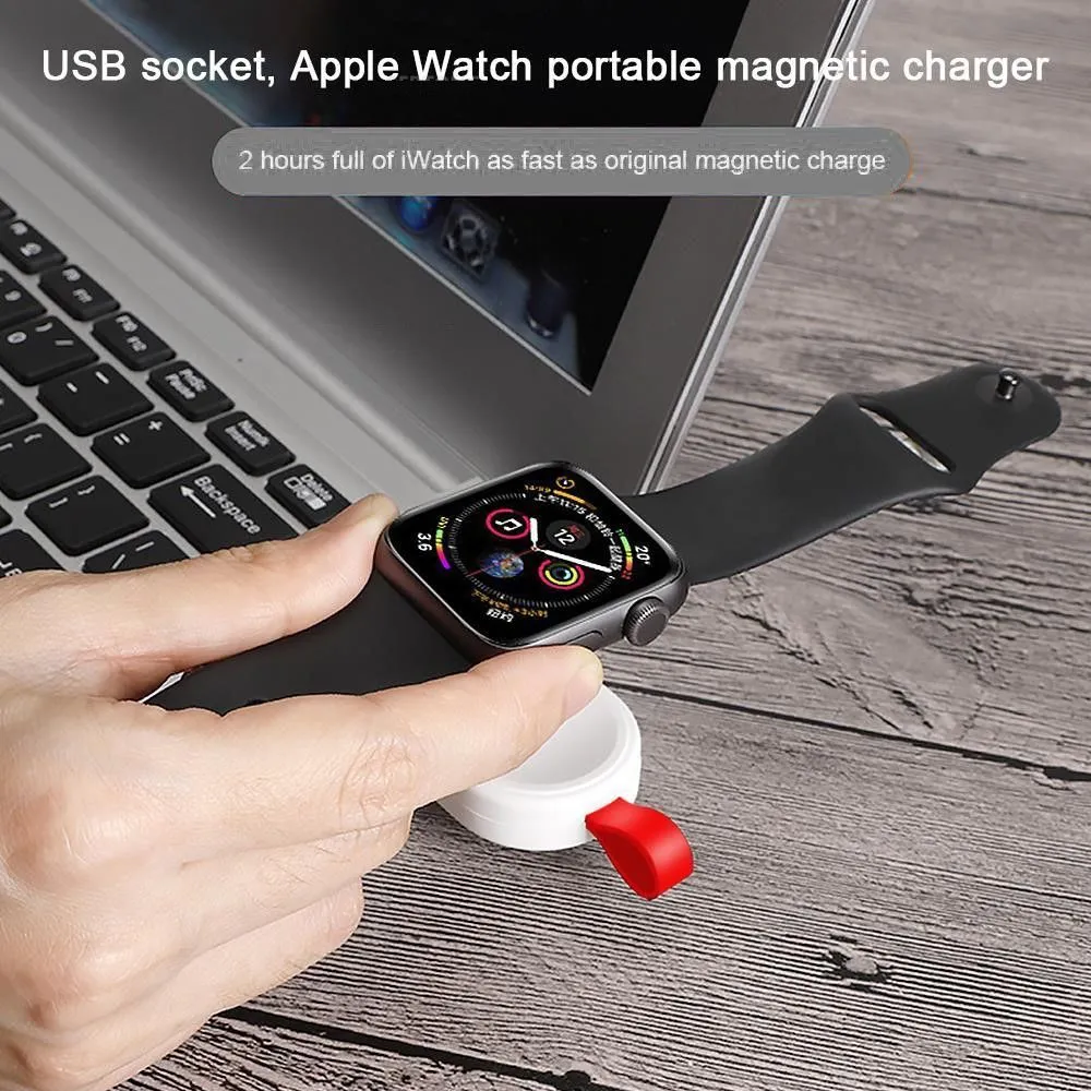Apple Watch (45mm) A3 USB wireless charging dock - Black