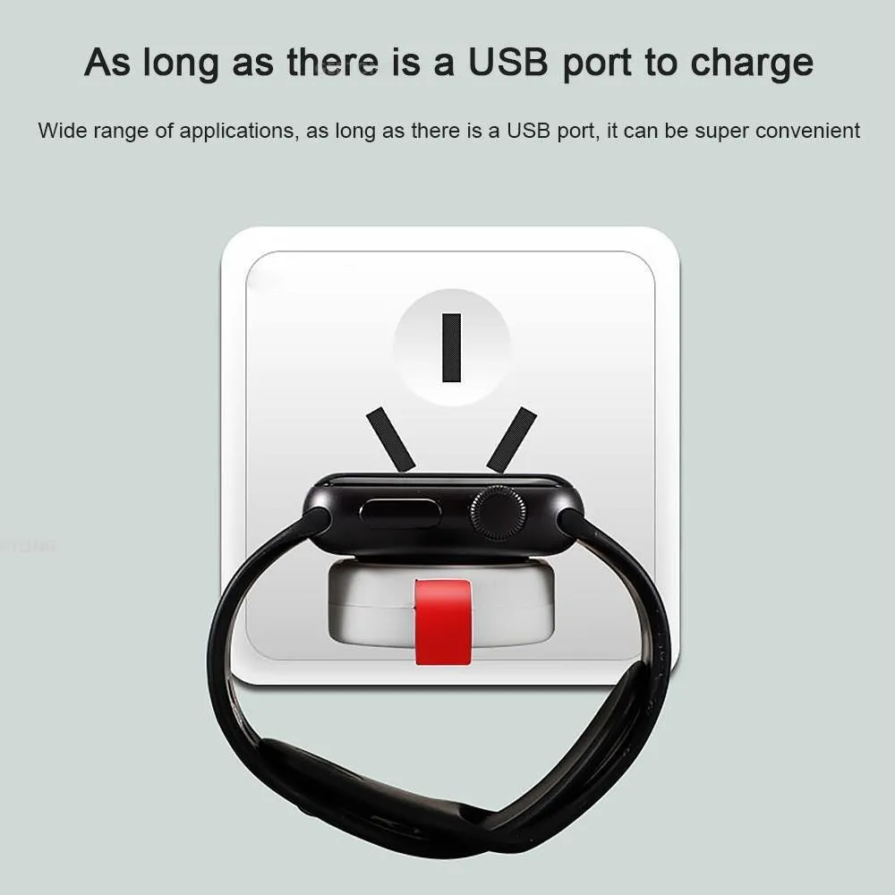 Apple Watch (45mm) A3 USB wireless charging dock - Black
