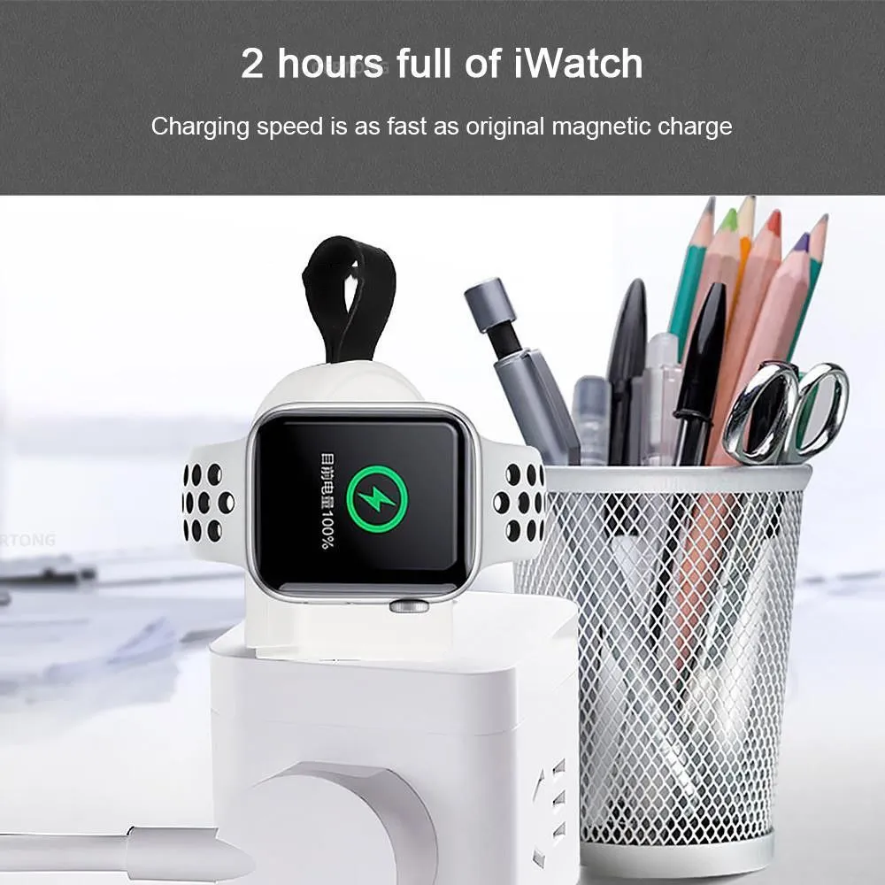 Apple Watch (45mm) A3 USB wireless charging dock - Black