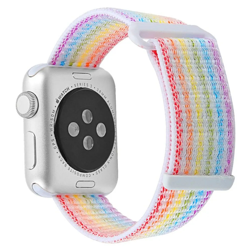 Apple Watch (45mm) nylon watch strap - Multi-color