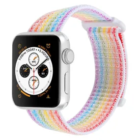 Apple Watch (45mm) nylon watch strap - Multi-color
