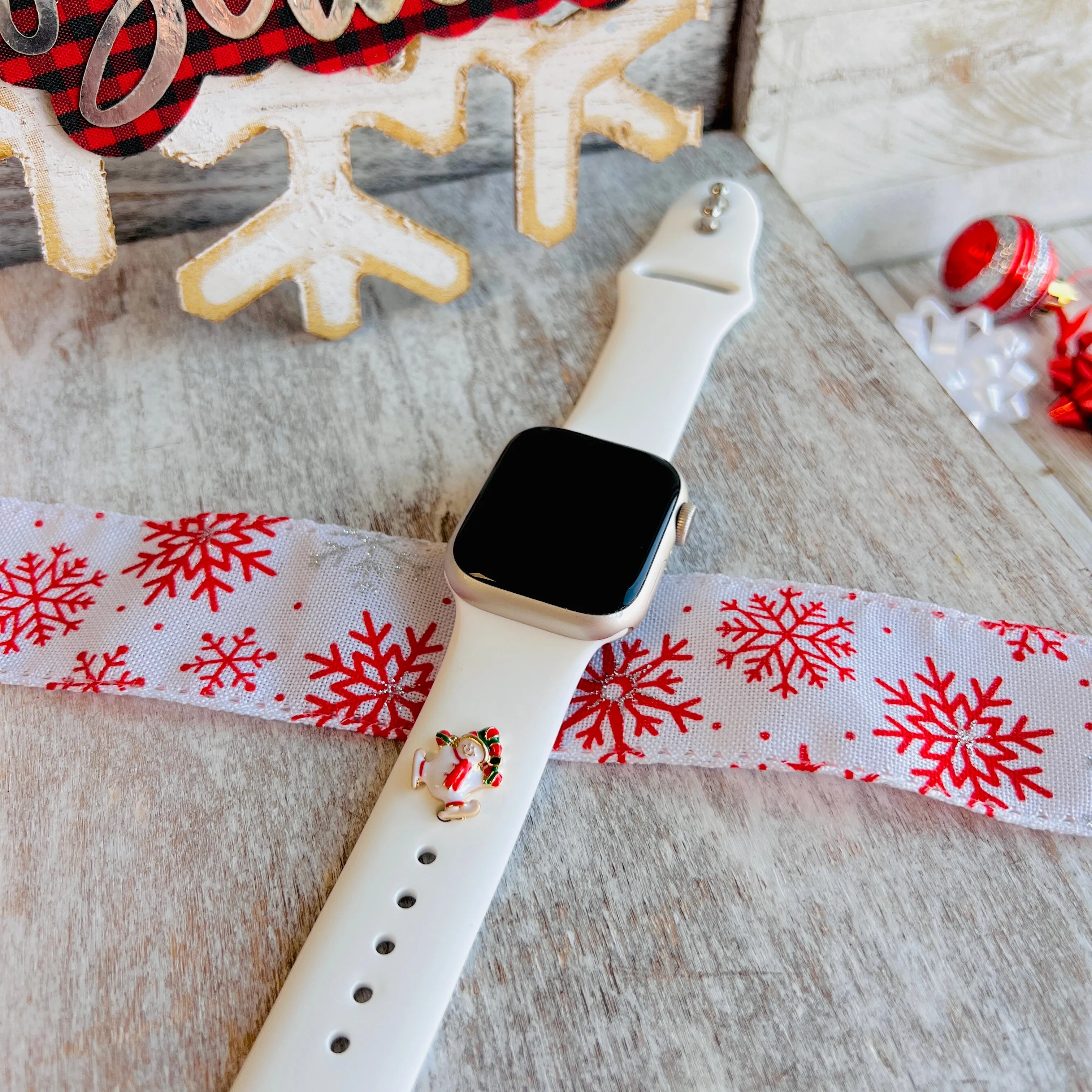 Band Charms 1pc. Joyful Snowman