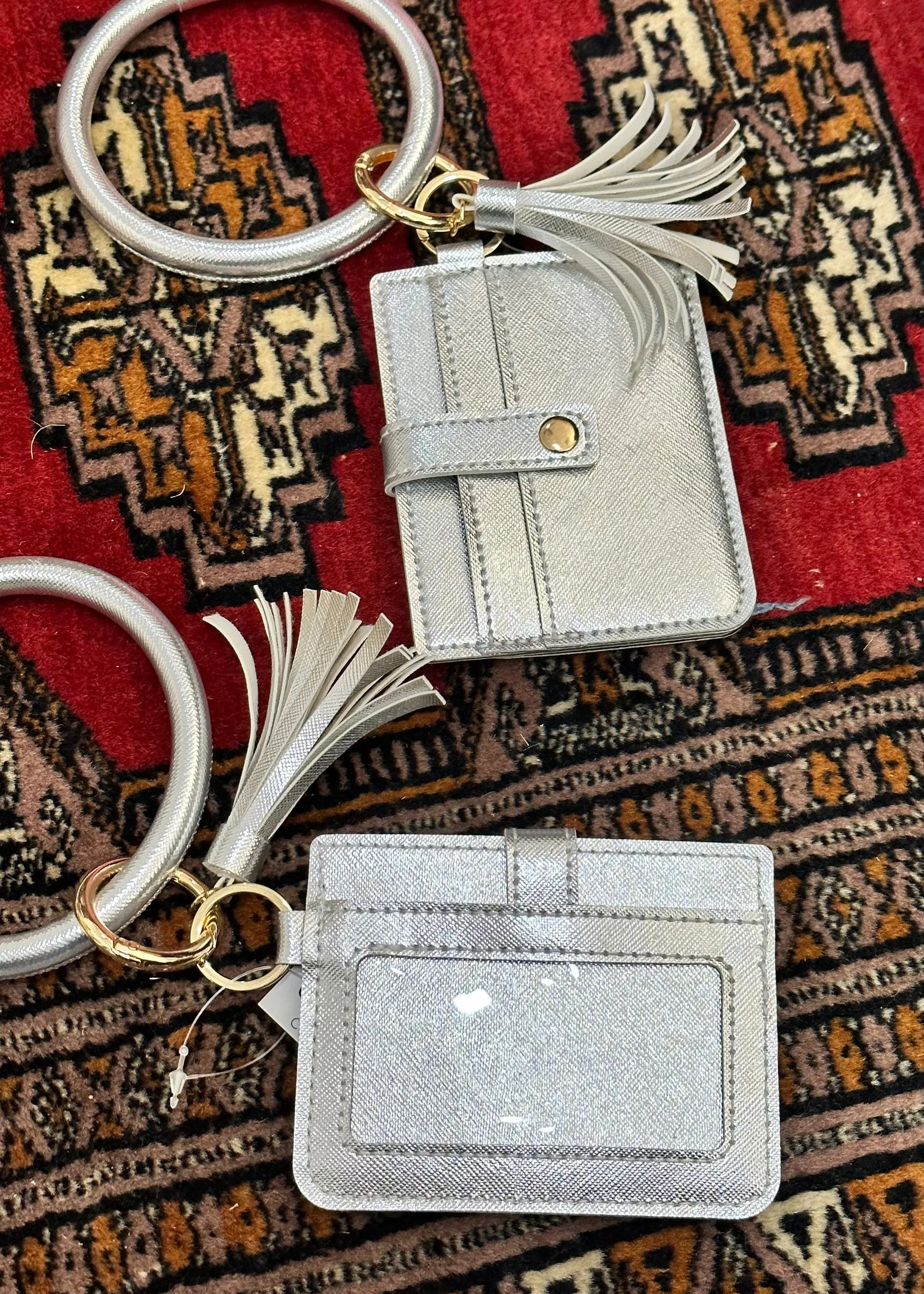 Bangle Keychain Holder with Card Case