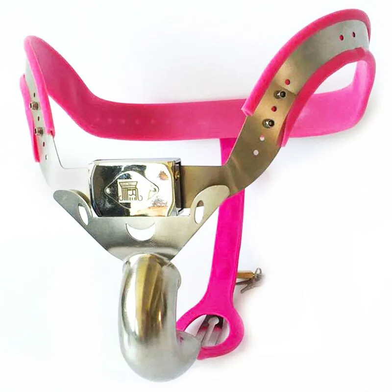 BDSM Chastity Belt Male Lock Pants