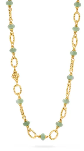 Berry & Bead Chain- Meadow Jade