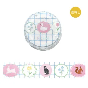 BGM Foil Stamping Masking Tape - Brooch