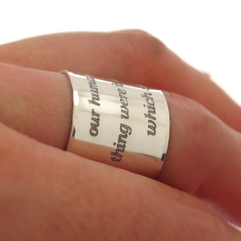 Boho ring - Chunky Ring for Her