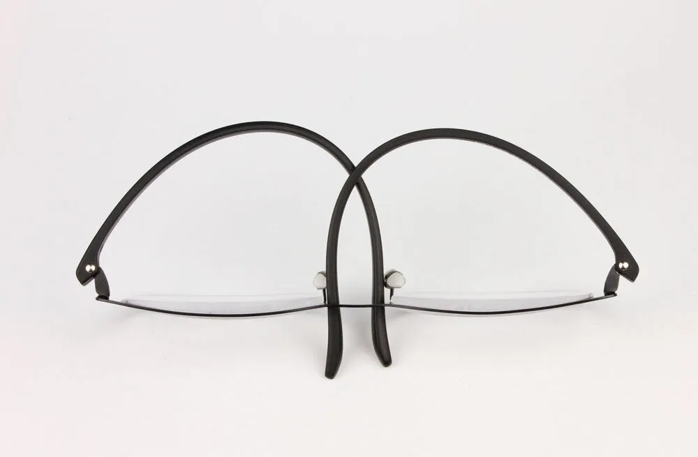Brightzone Men's Full Rim Square Ultem Reading Glasses