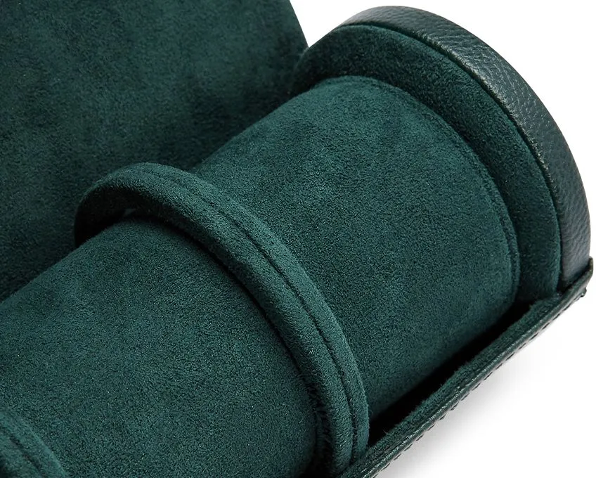 British Racing Triple Watch Roll (Green)