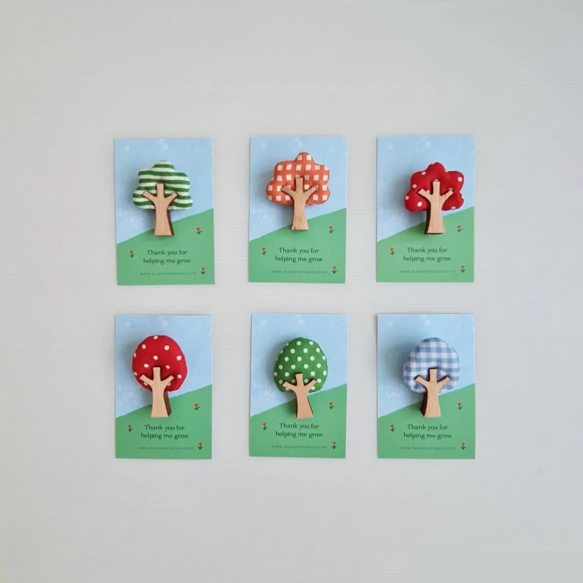 Bundle 6 - Tree Brooches