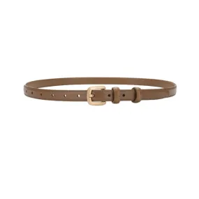 Caramel Women Genuine Leather Belt 焦糖色女士真皮皮带 KCBELT1076