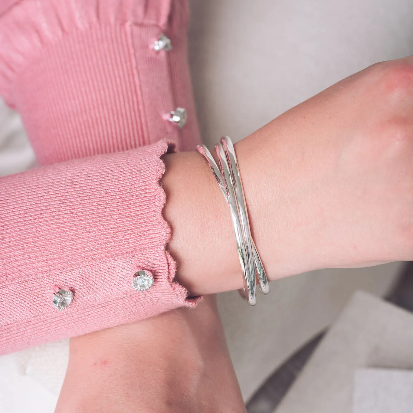 Carol Anne Silver Bangle