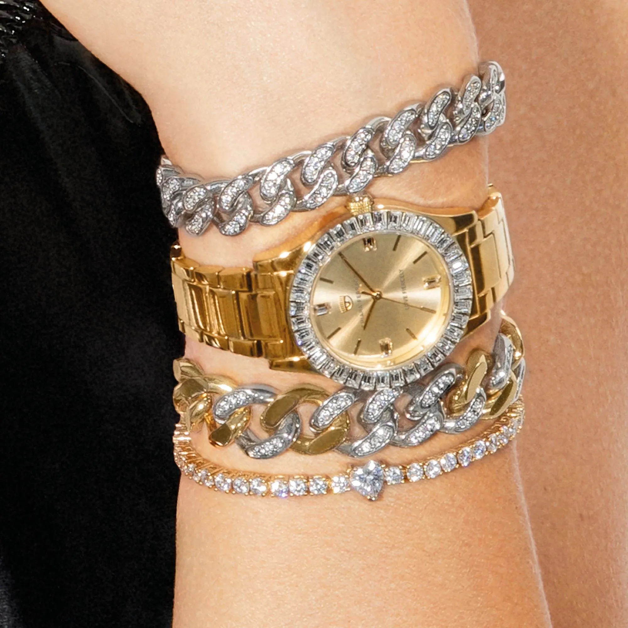 Chiara Ferragni Chain Collection Gold Bracelet