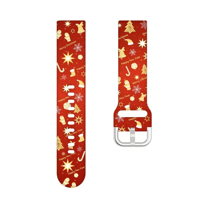 Christmas Watch Straps compatible with the Huawei Watch GT 5 Pro 46mm