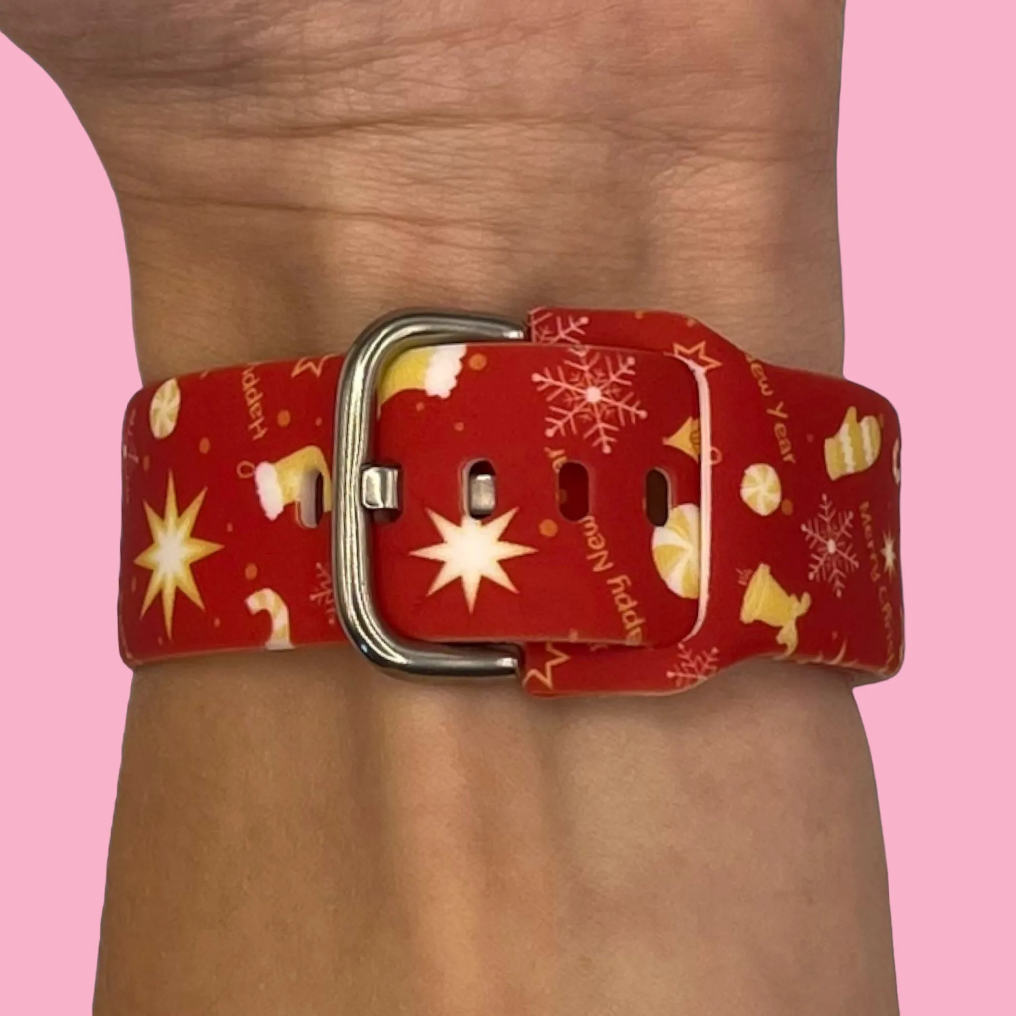 Christmas Watch Straps compatible with the Huawei Watch GT 5 Pro 46mm