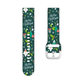 Christmas Watch Straps compatible with the Huawei Watch GT 5 Pro 46mm