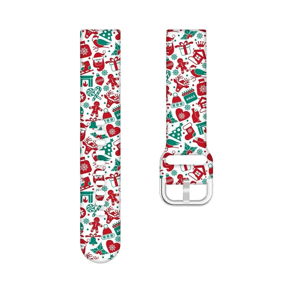 Christmas Watch Straps compatible with the Huawei Watch GT 5 Pro 46mm