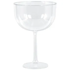 Clear Plastic Jumbo Wine Glasses 1.3L 4pk