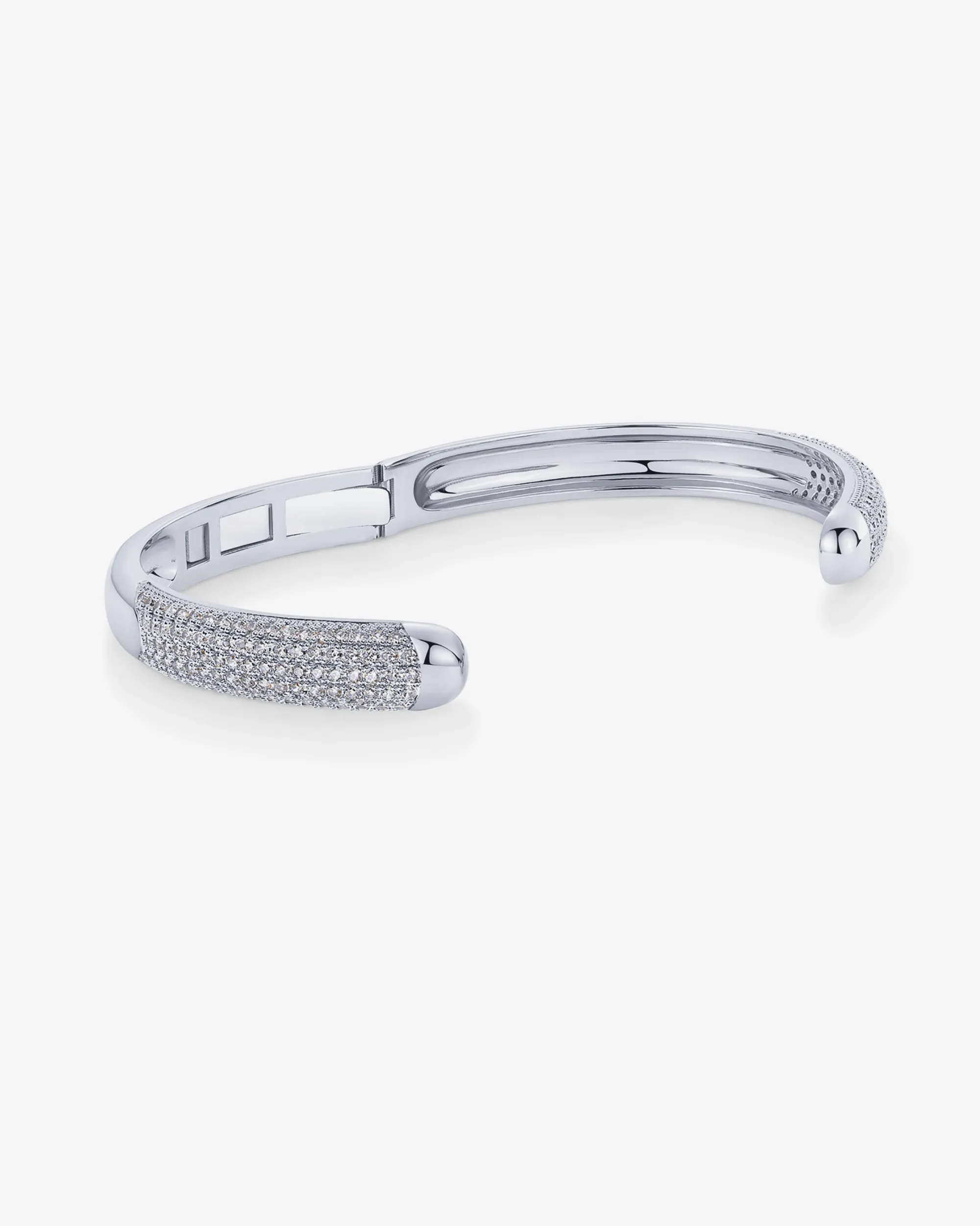 Cubic Zirconia Pave Bangle