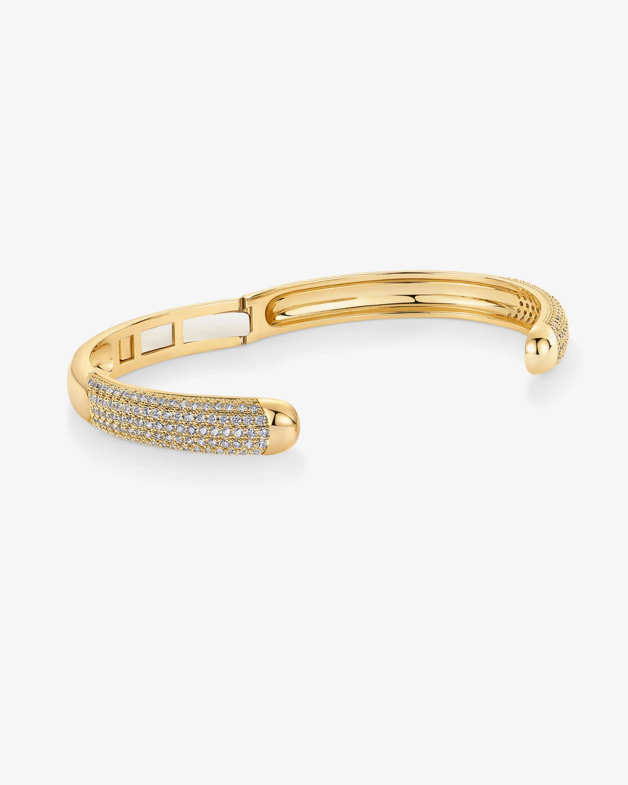 Cubic Zirconia Pave Bangle