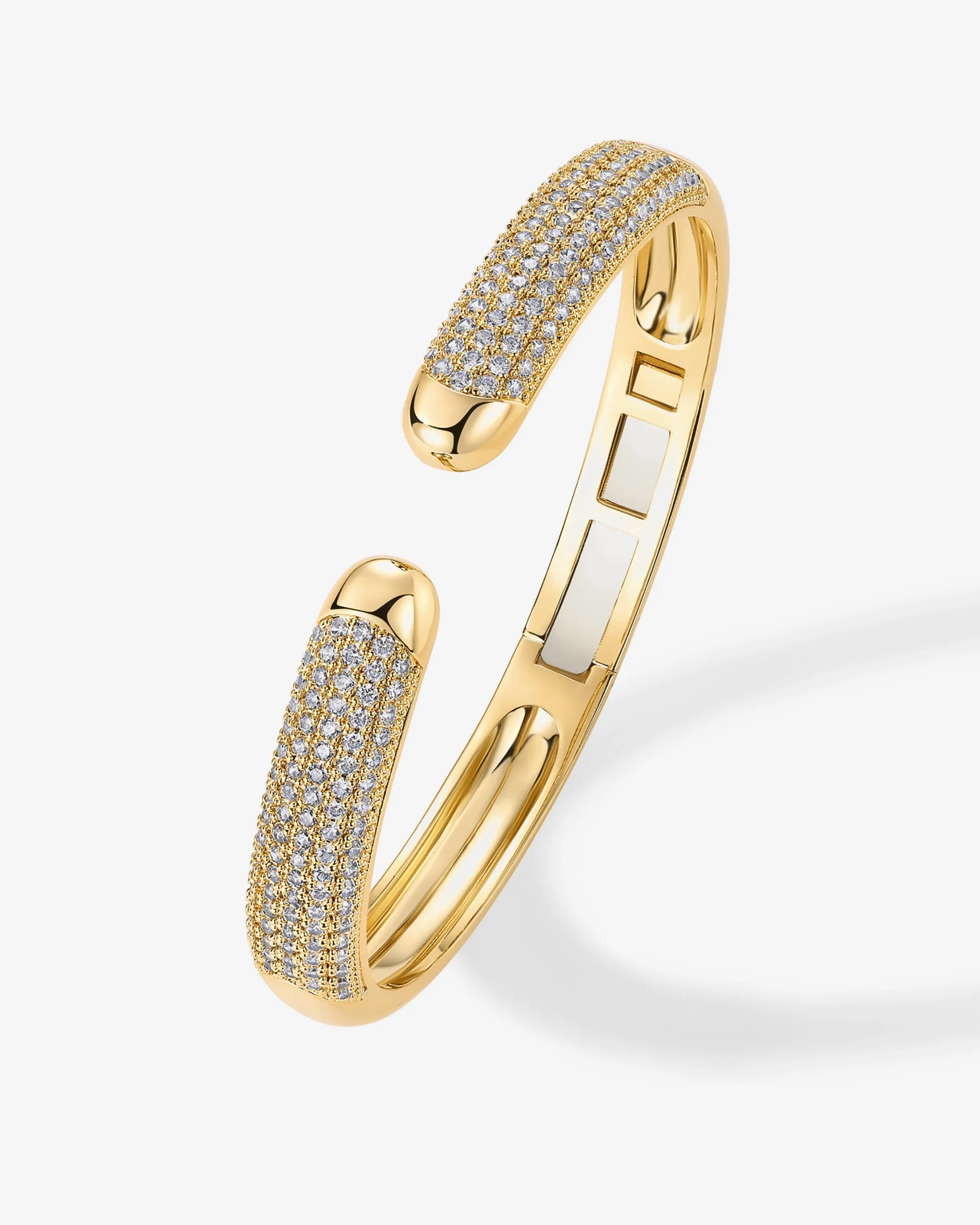 Cubic Zirconia Pave Bangle