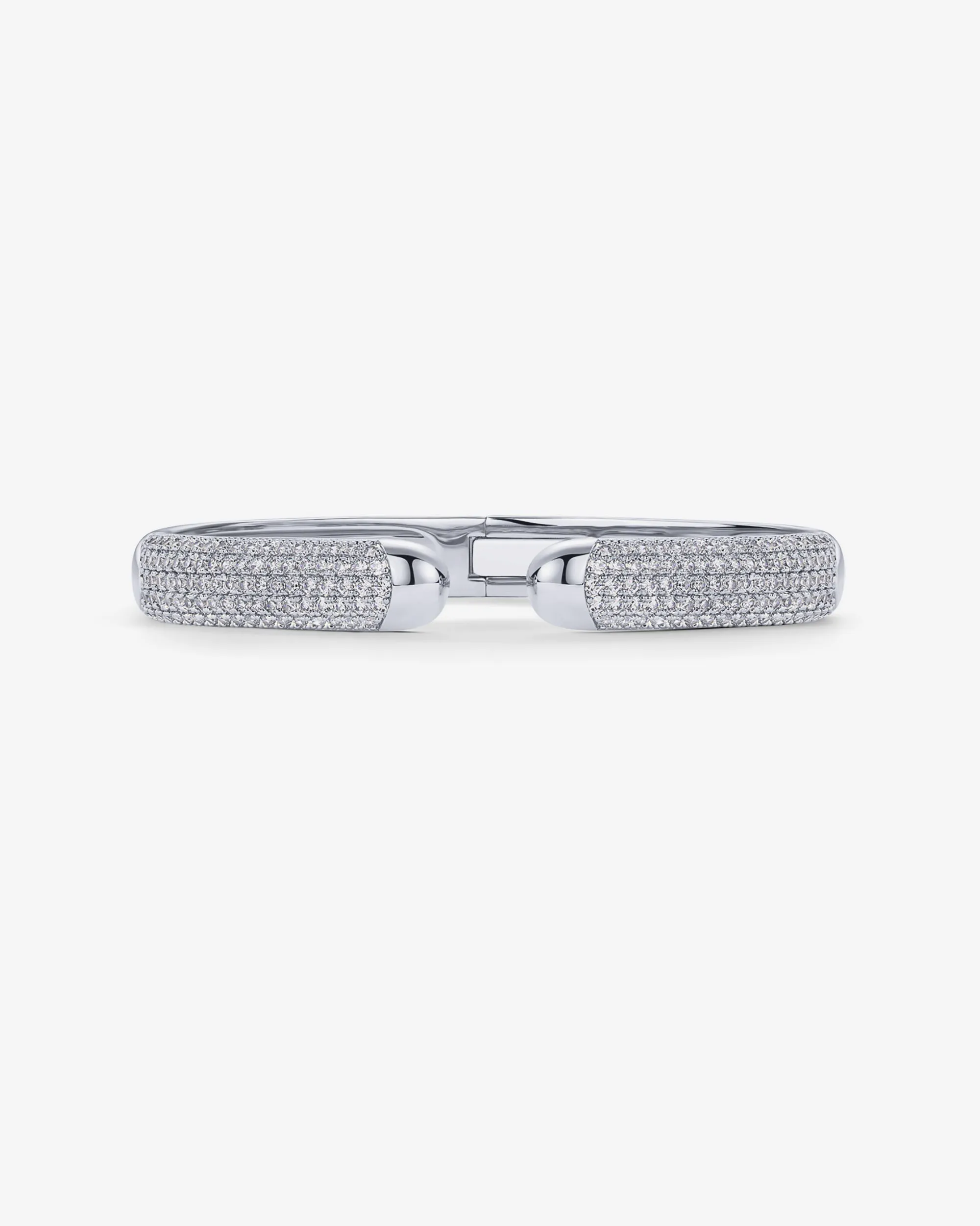 Cubic Zirconia Pave Bangle