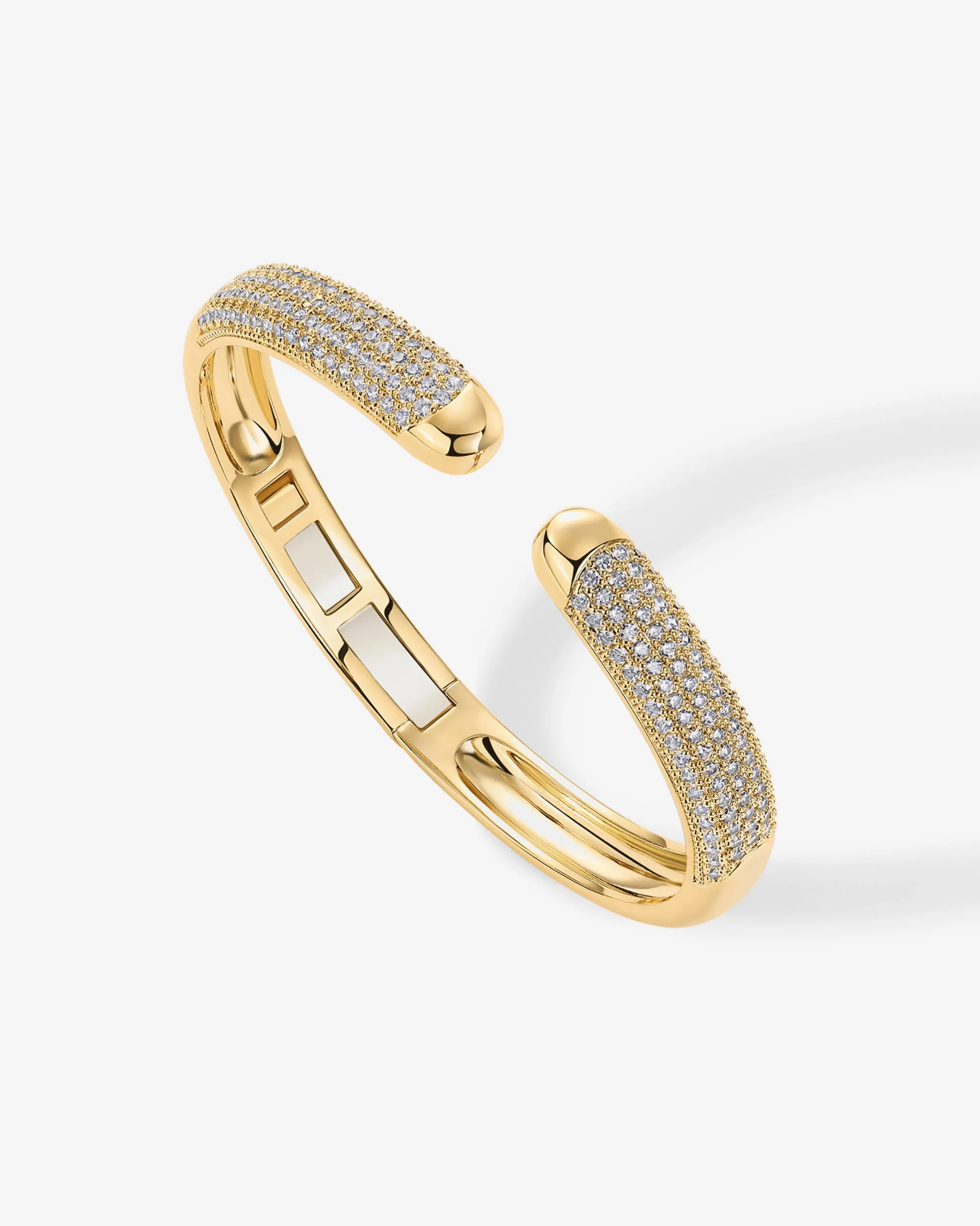 Cubic Zirconia Pave Bangle