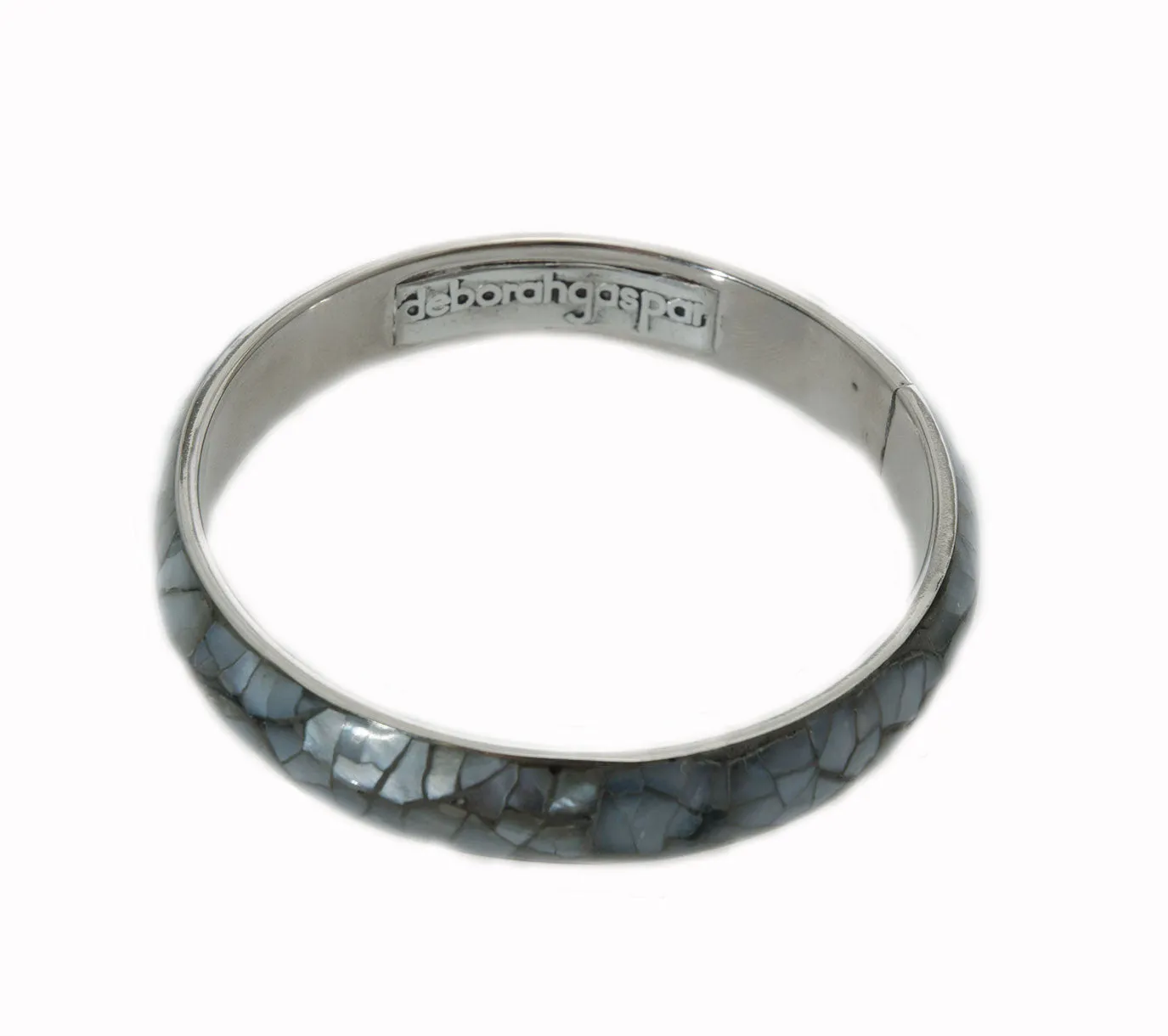 Deborah Gaspar Blue Hues Bangle Bracelet