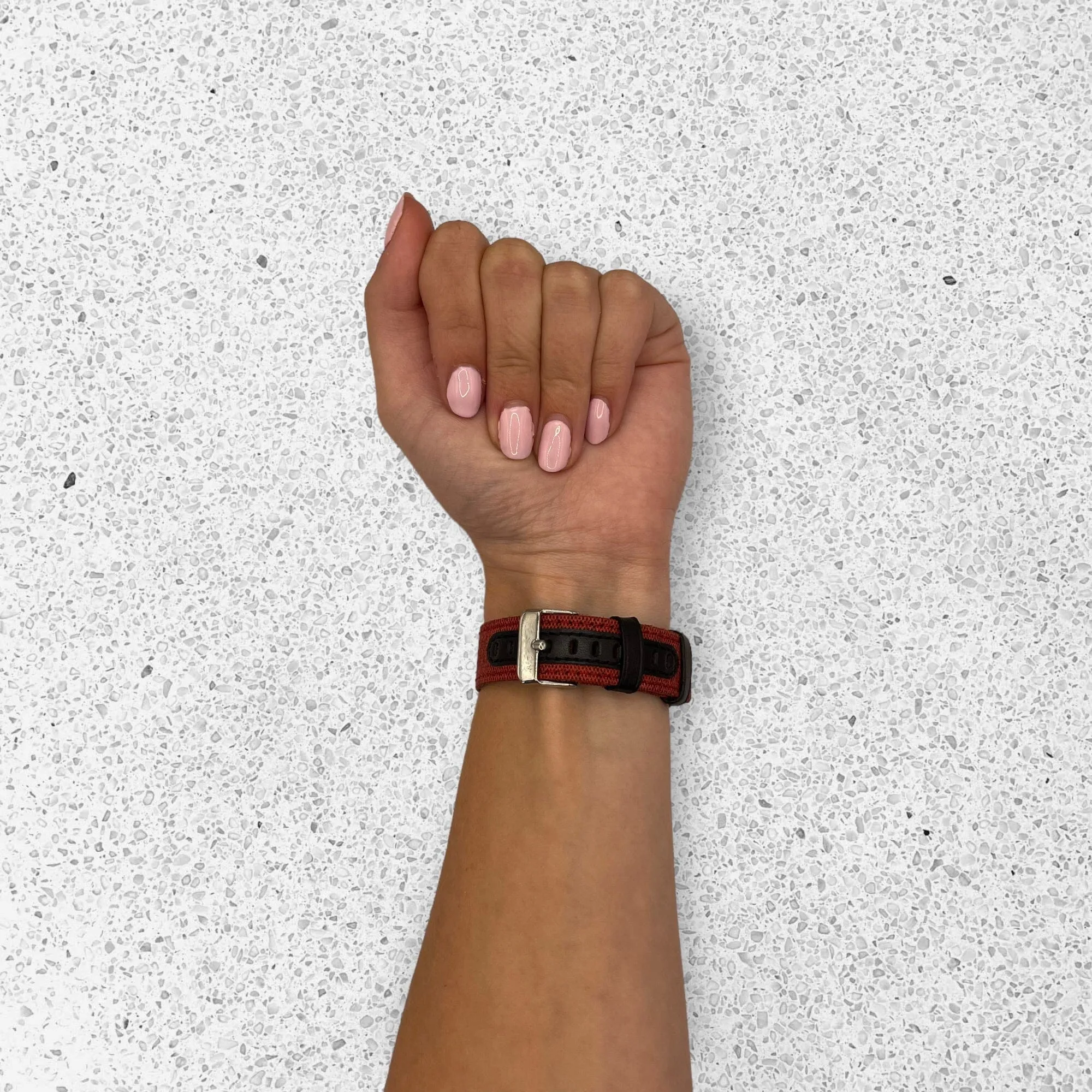 Denim & Leather Watch Straps Compatible with the Olympic 22mm Range