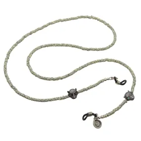 Diamante Panther Charm Animal Print Glasses Chain