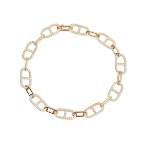 DIAMOND MARINER LINK BRACELET